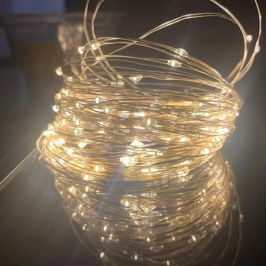 USB LED Fairy String Lights Copper Wire 10M 30M Christmas Party Garland Lamp