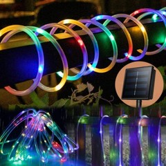 LED Solar String Lights Outdoor Garden Yard Decor Lamp Waterproof Fairy Light