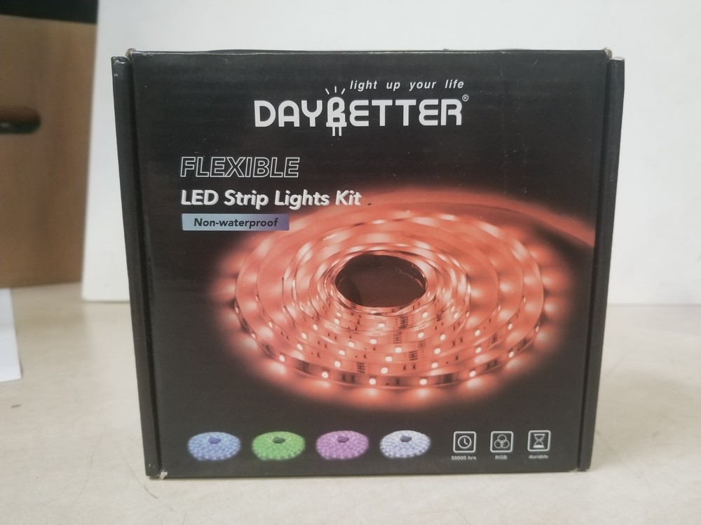Daybetter Felxible LED Strip Lights Kit Non-waterproof RBG FLSL-R5032-RGB-US