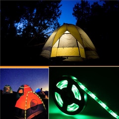 Battery Powered LED Strip Lights: Wire-Free DIY Decor – 2M with Reomte
