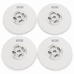 Lot of 4 LED Round Ceiling Lights 5000K Flush Mount Panel 2AY91-XDD-01 Commercia