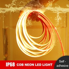 24V COB LED Light Strip Waterproof IP68 480LEDs/m Flexible Room Boat Party Decor