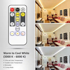 32.8 Ft. 600 LED Strip Light Bright LED Tape Strong 3M Adhesive for Decorations