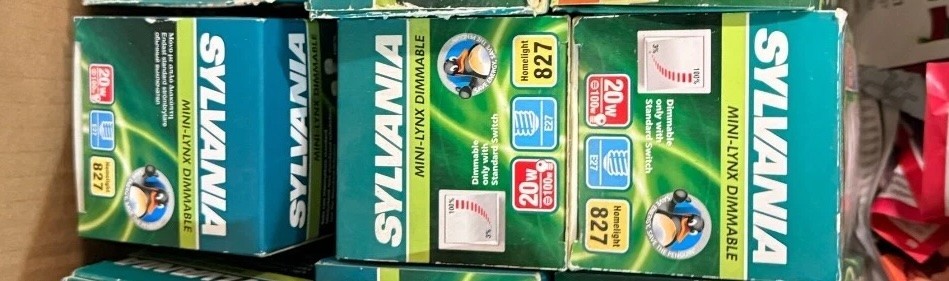 Reserved Lot 3 SYLVANIA Energy Saving Dimmerable LED Bulbs 20W 95/100W