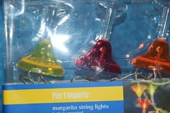 Colorful Margarita Glass Party Indoor/Outdoor String Lights Battery Operated