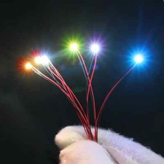 10pcs DIY Light Wired Flashing Led SMD 3V/12V Lamp For Toys Lighting