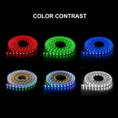 3 Pin IP65 5050 WS2811 RGB LED Strip Light Dream Color 12V 5M 150 LED / 300 LED
