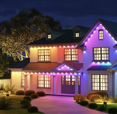 Govee Permanent Outdoor Lights ELITE – 150Ft – Black Brand NEW *Lights Only Read