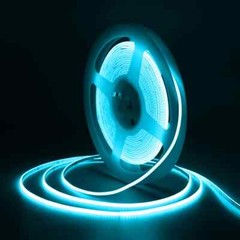 DC 5V 2.7mm Thin COB LED Strip Light 480LED/m Flexible Tape Light Dimmable Cut