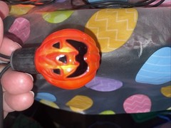 Glass Pumpkin 10String Lights Halloween Home Decoration Party Indoor Light
