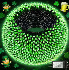 1500 LED 470FT Christmas Lights Outdoor,12 Lighting Modes Christmas String Light