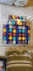 8x Multi-Color Round Paper Lantern Party String Lights