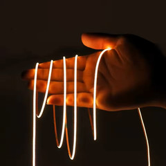 2mm COB LED Strip Light DC12V LED Strip Ribbon Lamp Tape 480leds/m Room DIY Home