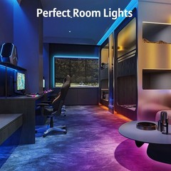5M-30M 5050 SMD Music Sync RGB LED Strip Fairy Lights with APP & Remote Control