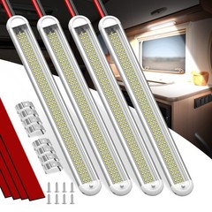12V RV LED Interior Light Bar, 120LEDs 28W Led Strip Lights with ON/Off Switch
