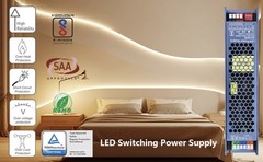 24V COB LED Strip Light Outdoor Waterproof 65.6ft (2 Rolls of 32.8ft), 3000K …
