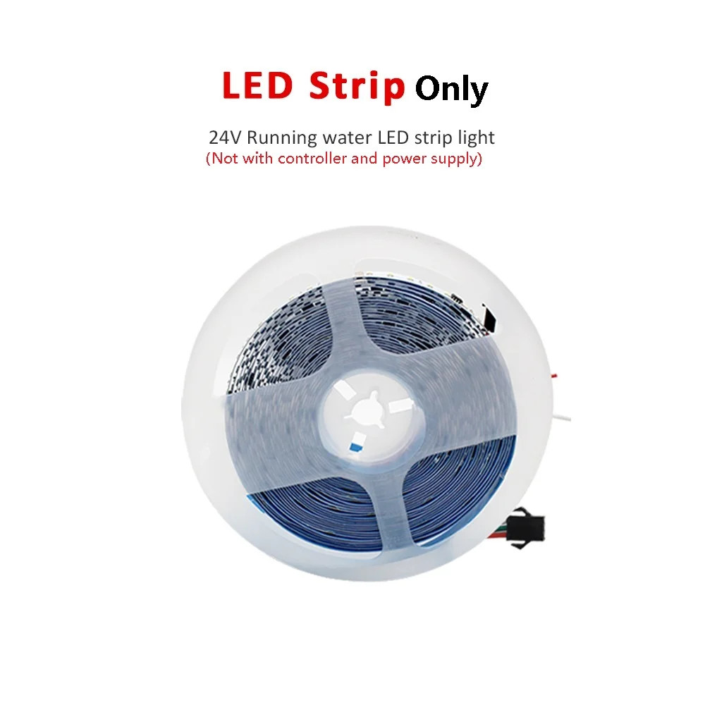WS2811 Horse Running Led Strip 24V 2835 120Leds/m BanlaX APP Control 10M 15M 20M