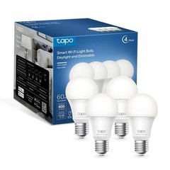 Tapo TP-Link Smart Light Bulbs – Natural Daylight, Dimmable, Compat… Fast Ship