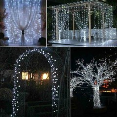 Outdoor Solar Fairy String Lights Copper Wire Waterproof Garden Decor 100 LED