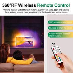 DC 5V USB LED Controller 21Key RF Wireless Remote 3Pin WS2812 WS2811 1M