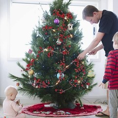 Christmas Decorations 13FT Pearl Garland String Lights 40LED Festive Lighted …