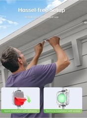 Permanent Outdoor Lights 200ft W/100 LED Smart IC+RGBCW APP + Remote Control NEW