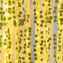 Maple Leaf LED String Lights 2M/5M Fairy Garland Wedding Xmas Home Decor
