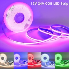WW/NW/CW/RGBCCT/RGBW/RGBWW 840LEDs/m Cob Led Strip Light Flexible Dimmable 5-20M