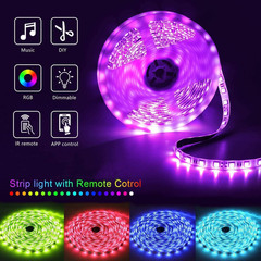 100Ft Led Lights Music Sync Color Changing Led Strip Lights Led Lights Strip wit