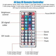 131FT Flexible 3528 RGB LED Strip Light Remote Fairy Light Room Party Waterproof