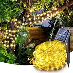 Solar String Lights Outdoor Rope Lights 100led 33ft For Garden Fence Patio Yard