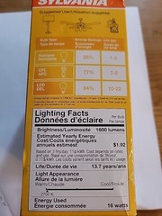 Sylvania LED A21 Soft White 100 watt equivalent Glass LED Light Bulb