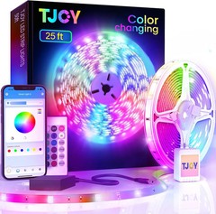 200ft LED Strip Lights RGB Color Changing Music Sync App Remote For Home Decor