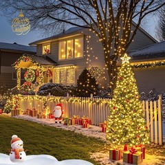 100-500 LED Solar Power String Fairy Lights Garden Outdoor Party Christmas Lamp