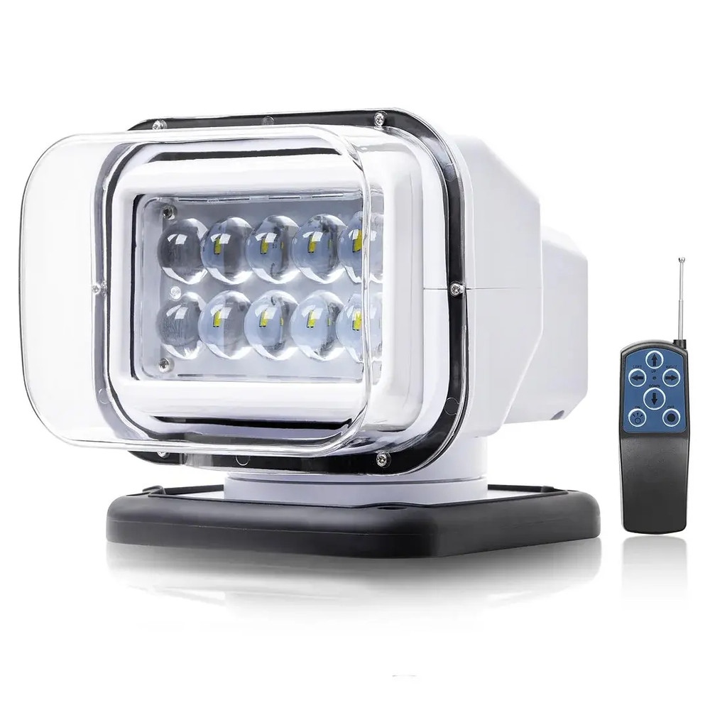 Saker IP67 Waterproof LED Spotlight with Remote Control | Portable Vehicle Roof