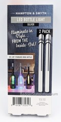 Pack of 2 LED Light Sticks for Wine Bottles Lamps Christmas Decorations 7 Colors