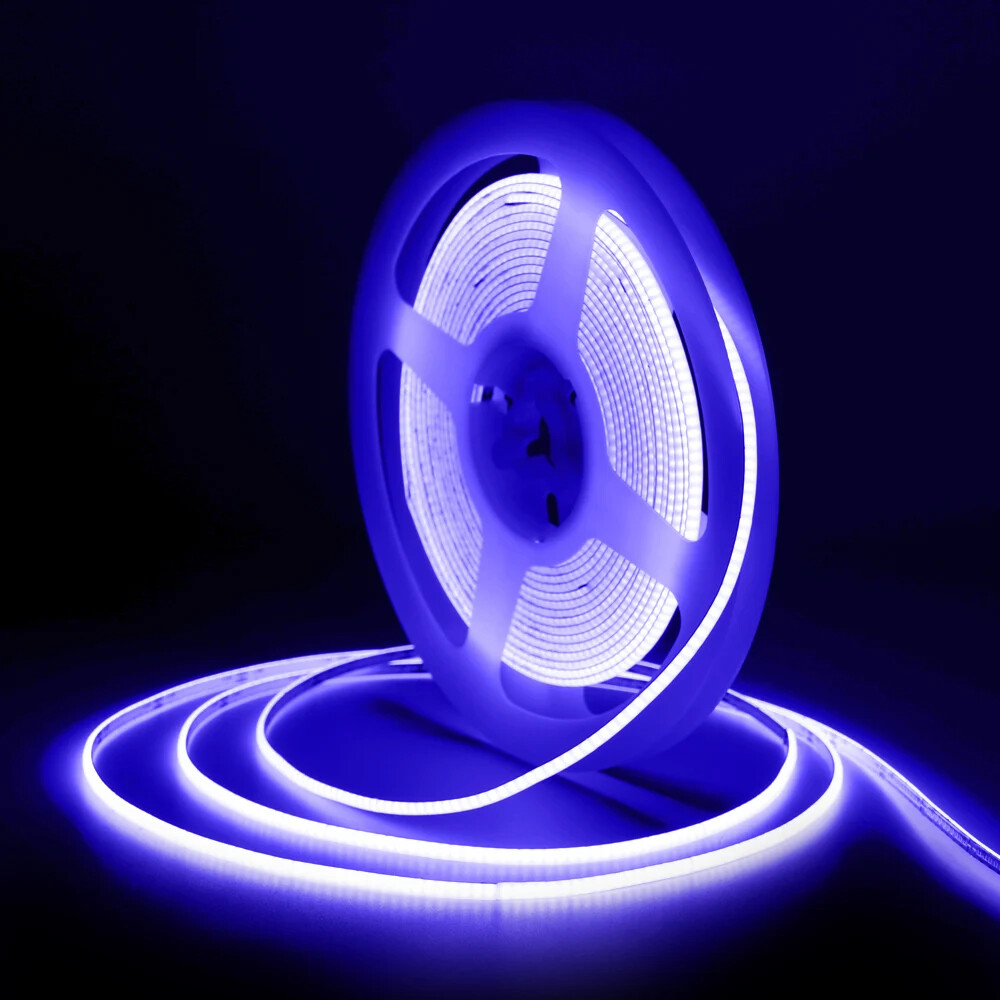 DC 5V 2.7mm Thin COB LED Strip Light 480LED/m Flexible Tape Light Dimmable Cut