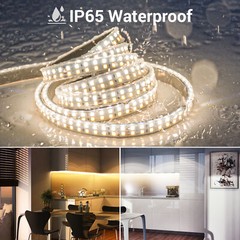 Novostella 13.2ft LED Strip Light Waterproof Tunable Warm/Daylight Waterproof