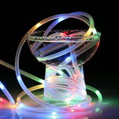 33ft 100 LED Strip Rope Light Tube String Outdoor Garden Party Decoration Lights