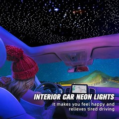 32W Starlight Headliner Kit, Star Lights for Car Roof&Home Decoration, Fiber Cab