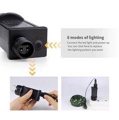 300~2000 LED Fairy String Lights Outdoor Garden Christmas Party Decor Wall Plug