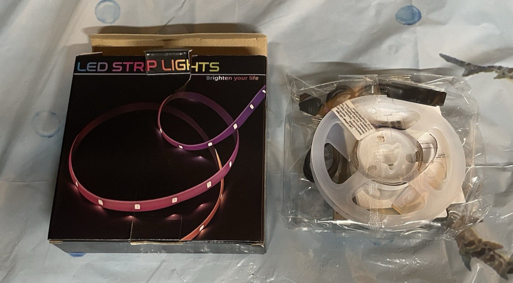 LED Strip Lights Multicolor Has Remote Low Voltage Brand New Sealed