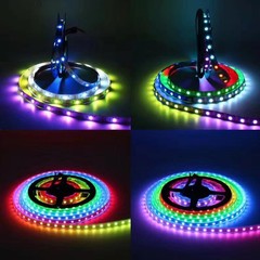 5050 WS2813 4Pin RGB Magic Color LED Strip Dual Signal Individual Addressable 5V