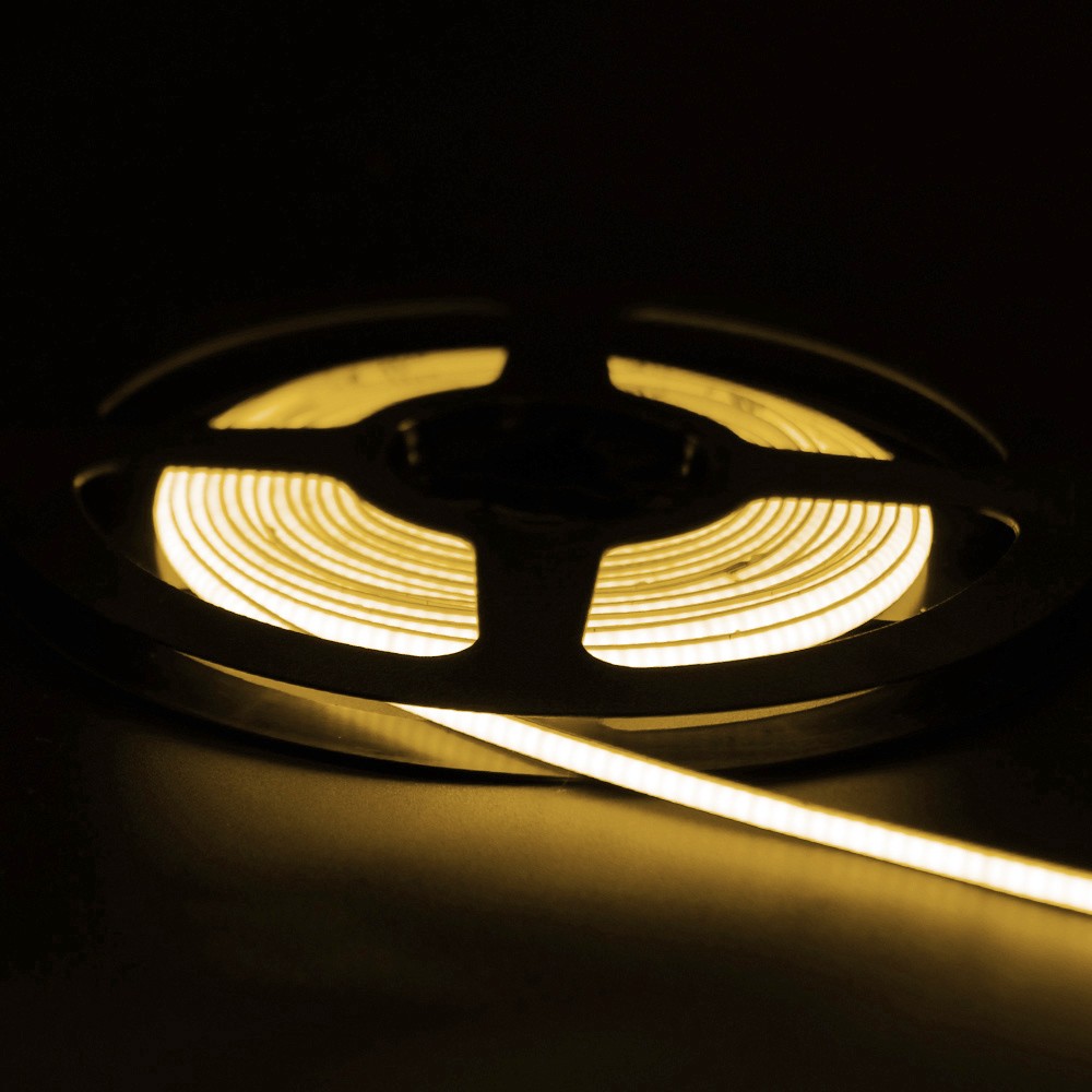 Ultra Slim 2mm 12V COB 480leds/m LED Flexible Strip light Tape Lights Bar Room