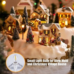 Brightown Accessory Cord with LED Bulb – 6ft 2 Pack, Warm White