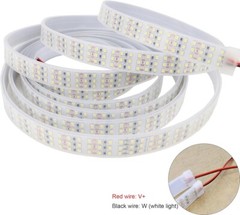 High Brightness SMD2835 Three Row 360Leds/m 12V 24V Waterproof Flexible Led Tape