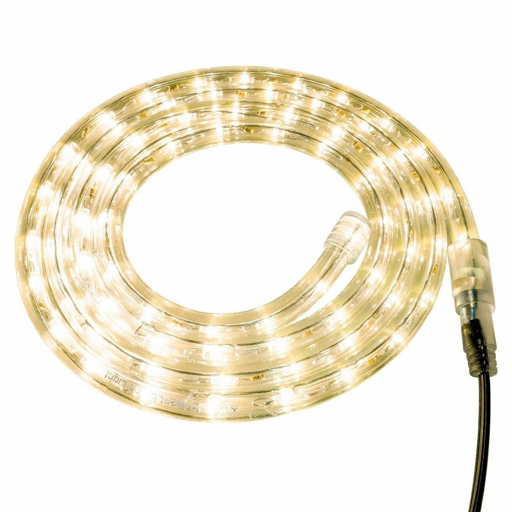 Warm White LED Rope Light – 120 Volt – Custom Cut