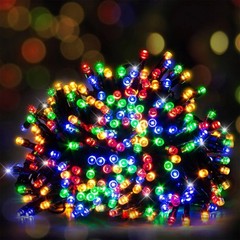 Multicolor Christmas String Lights 200 LED Waterproof 8 Mode Xmas Lights Decor