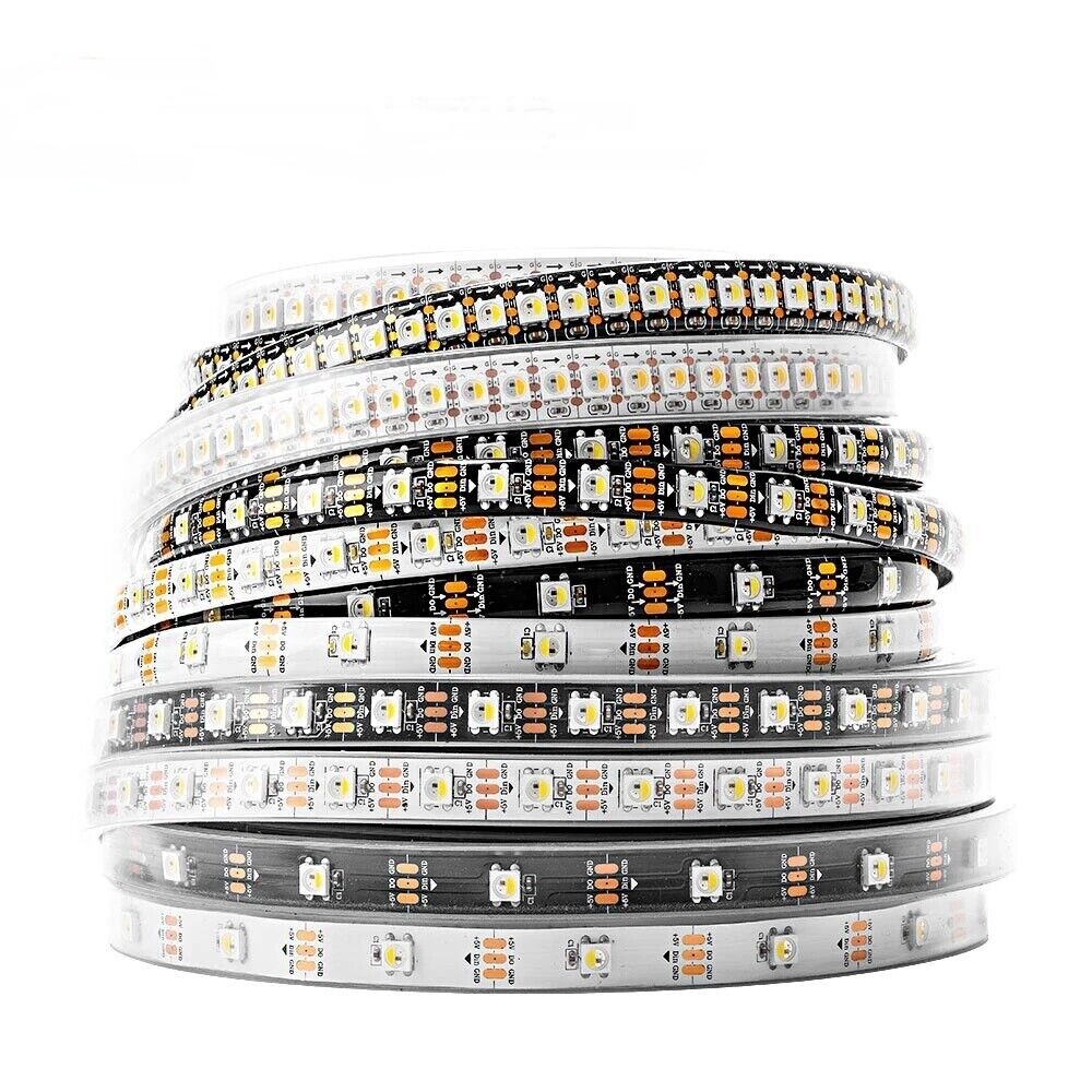 SK6812 RGBW Led Strip Light 4 in 1 Similar WS2812B 1m 5m Individual Addressable