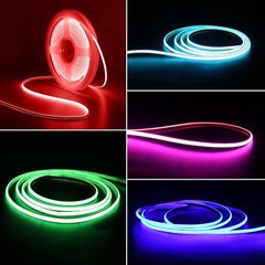 2mm Super Thin COB LED Strip Light Colored Light Strip For Room Car Backlight